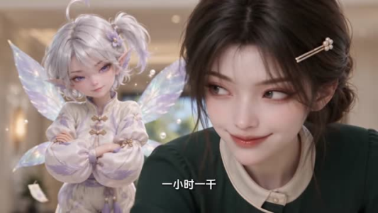 穿书保洁:心声当众社死 《穿书保洁:心声当众社死》短剧封面