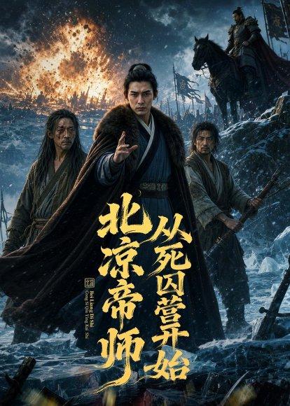 《北凉帝师:从死囚营开始(63集)AI短剧(百度网盘)》短剧封面