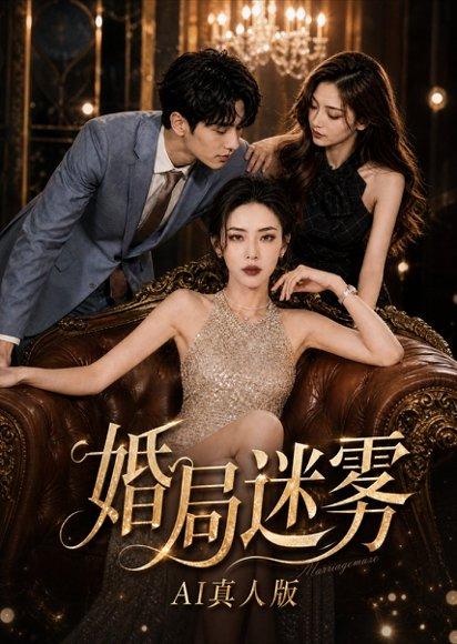 《婚局迷雾AI真人版(46集)(百度网盘)》短剧封面