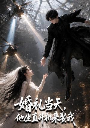 《婚礼当天,他坐直升机来娶我(65集)(夸克网盘)》短剧封面