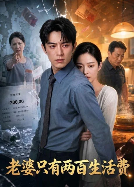 老婆只有两百生活费 《老婆只有两百生活费》短剧封面