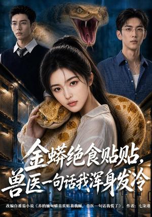 《金蟒绝食贴贴,兽医一句话我浑身发冷(61集)AI短剧(夸克网盘)》短剧封面