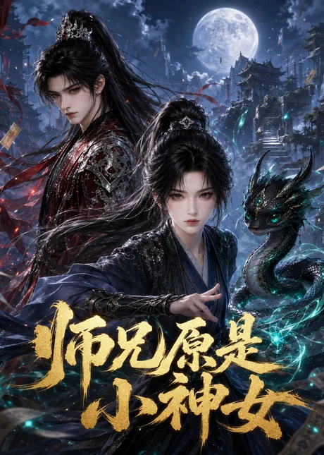 师兄原是小神女 《师兄原是小神女》短剧封面
