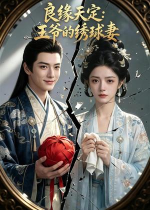 《良缘天定:王爷的绣球妻(63集)AI短剧(夸克网盘)》短剧封面