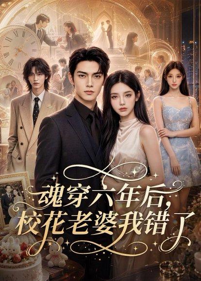《魂穿六年后,校花老婆我错了(70集)(百度网盘)》短剧封面