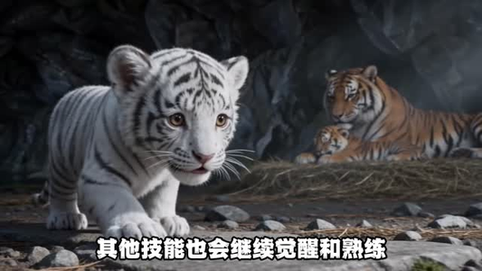 虎王要自律:我能无限进化 《虎王要自律:我能无限进化》短剧封面