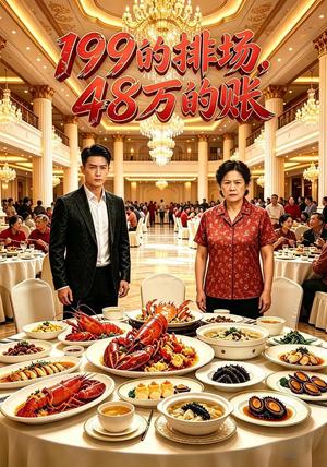 《199的排场,48万的账(66集)AI短剧(夸克网盘)》短剧封面