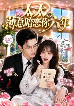 《太太,薄总暗恋你六年(46集)(夸克网盘)》短剧封面