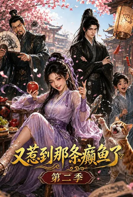 又惹到那条癫鱼了第二季 《又惹到那条癫鱼了第二季》短剧封面