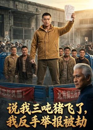 《说我三吨猪飞了,我反手举报被劫(41集)Ai短剧(夸克网盘)》短剧封面