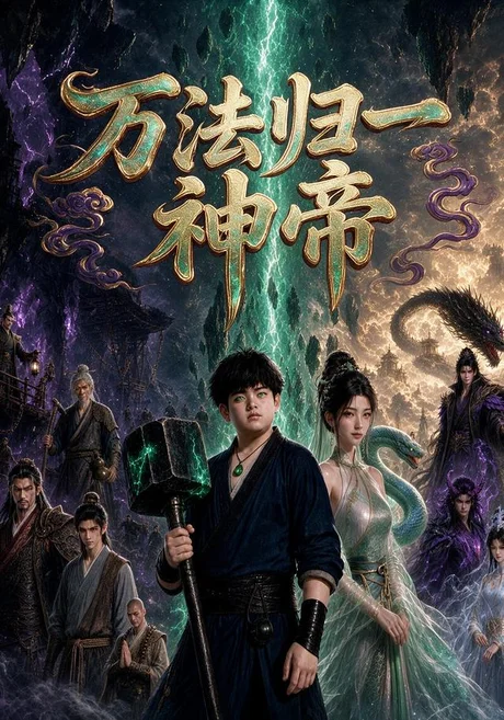 《万法归一神帝(179集)AI短剧(夸克网盘)》短剧封面