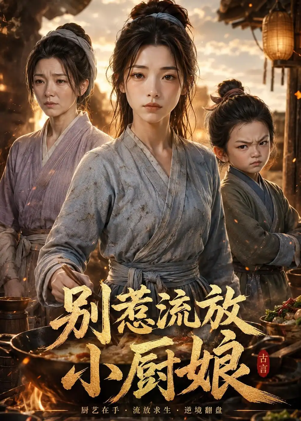 别惹流放小厨娘 《别惹流放小厨娘》短剧封面