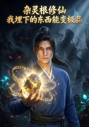 《杂灵根修仙:我埋下的东西能变极品(41集)(夸克网盘)》短剧封面