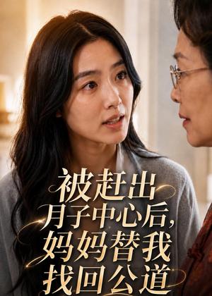 《被赶出月子中心后,妈妈替我找回公道(64集)AI短剧(夸克网盘)》短剧封面
