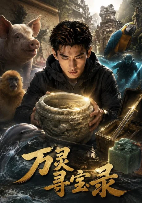 《万灵寻宝录(60集)AI短剧(夸克网盘)》短剧封面