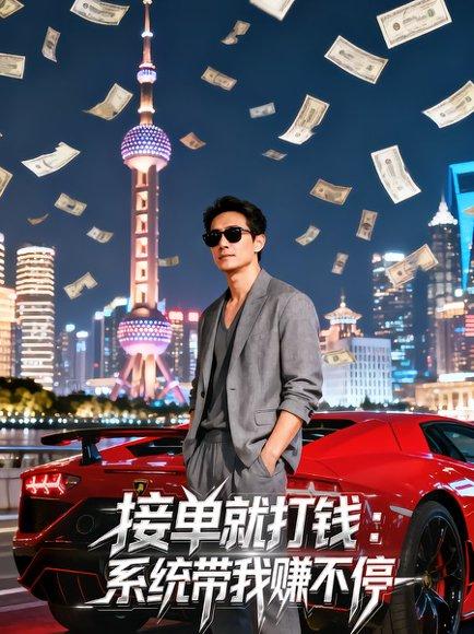 《接单就打钱：系统带我赚不停》短剧封面