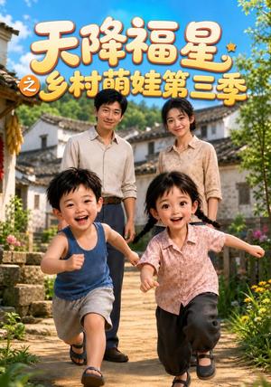 《天降福星之乡村萌娃第三季（97集）AI短剧（夸克网盘）》短剧封面