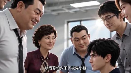 《中奖百万请吃饭,同事造我四十万?(56集)AI短剧(夸克网盘)》短剧封面