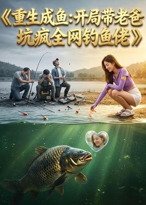 《重生成鱼:开局带老爸坑疯全网钓鱼佬(47集)Ai短剧(夸克网盘)》短剧封面