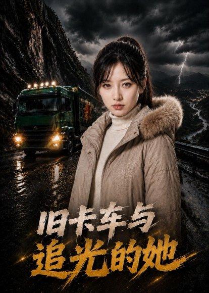 《旧卡车与追光的她（65集）AI短剧（百度网盘）》短剧封面