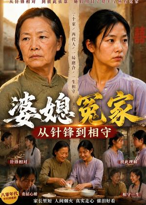 《婆媳冤家从针锋到相守(48集)AI短剧(夸克网盘)》短剧封面