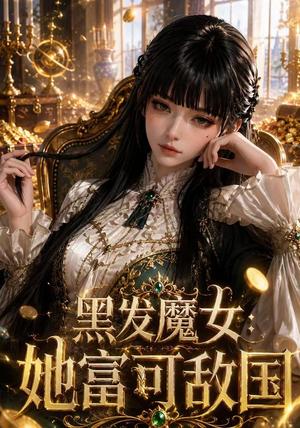 《黑发魔女:她富可敌国(115集)(夸克网盘)》短剧封面