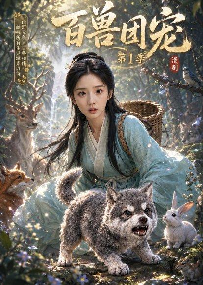 《百兽团宠第1季（108集）（百度网盘）》短剧封面