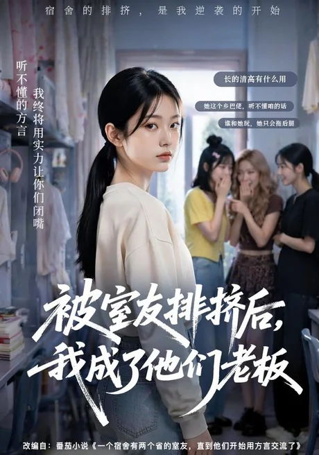 《被室友排挤后,我成了他们老板(60集)AI短剧(夸克网盘)》短剧封面