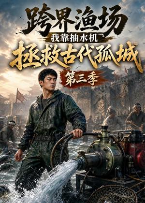 《跨界渔场我靠抽水机拯救古代孤城第三季(49集)AI短剧(夸克网盘)》短剧封面
