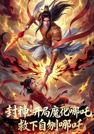 《封神：开局魔化哪吒救下自刎哪吒（61集）（夸克网盘）》短剧封面