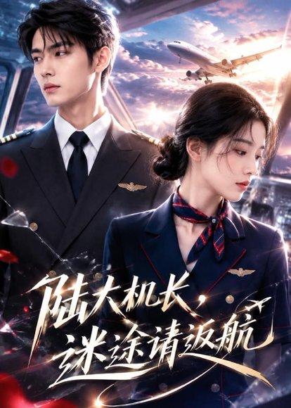 《陆大机长，迷途请返航（70集）（百度网盘）》短剧封面