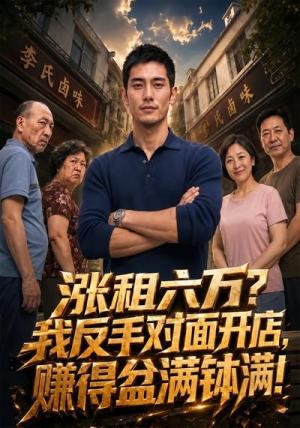 《涨租六万?我反手对面开店,赚得盆满钵满!(41集)(夸克网盘)》短剧封面
