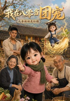 《我在八零当团宠,人参妹妹是杠精(79集)(夸克网盘)》短剧封面