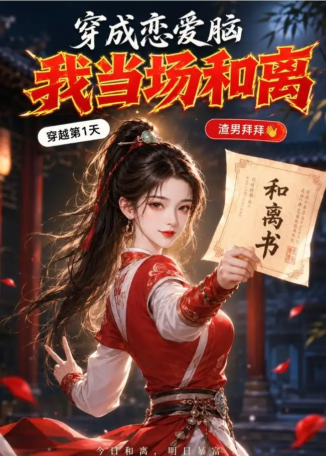 穿成恋爱脑我当场和离 《穿成恋爱脑我当场和离》短剧封面