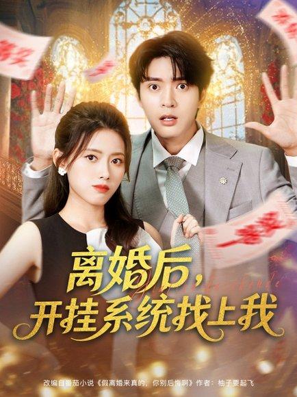 《离婚后，开挂系统找上我 (74集) 何子杰&彭娜莎（百度网盘）》短剧封面