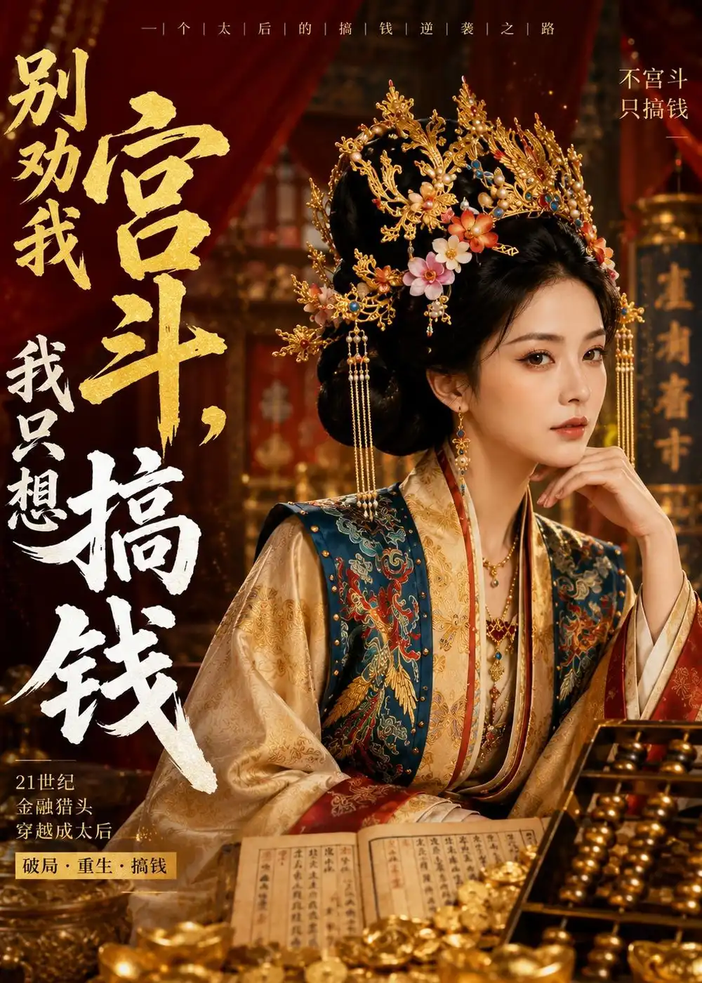 别劝我宫斗,我只想搞钱 《别劝我宫斗,我只想搞钱》短剧封面