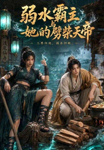 《弱水霸主和她的劈柴天帝（46集）（百度网盘）》短剧封面