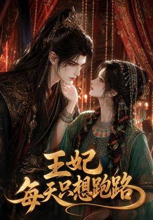《王妃每天只想跑路(46集)(夸克网盘)》短剧封面