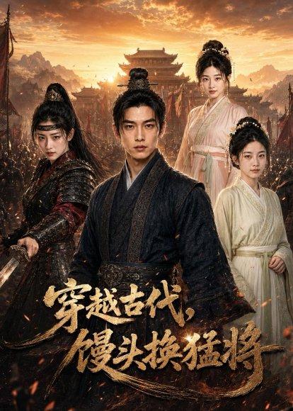 《穿越古代,馒头换猛将(72集)AI短剧(百度网盘)》短剧封面