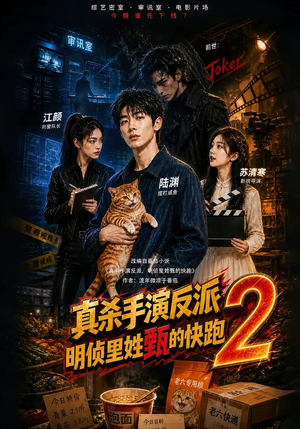 真杀手演反派,明侦里姓甄的快跑2 《真杀手演反派,明侦里姓甄的快跑2》短剧封面