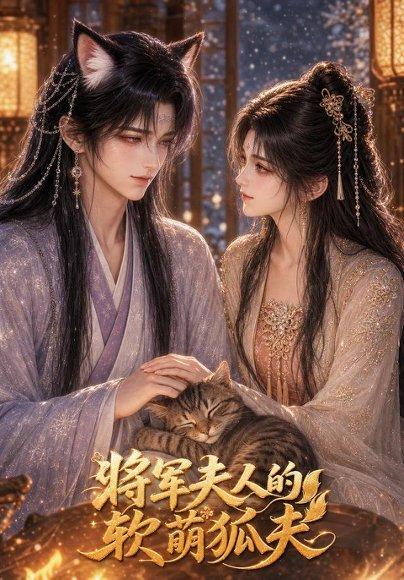 《将军夫人的软萌狐夫（20集）动漫（百度网盘）》短剧封面