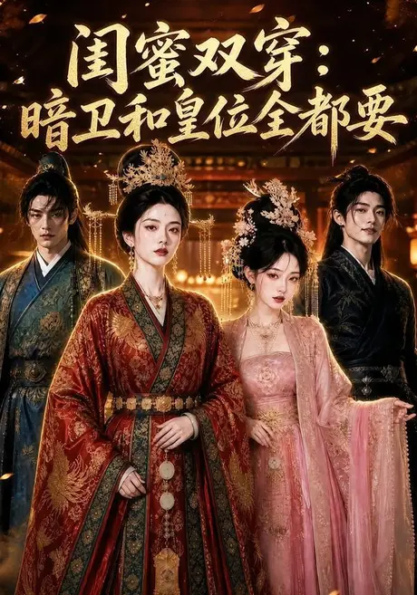 《闺蜜双穿：暗卫和皇位全都要（84集）（夸克网盘）》短剧封面