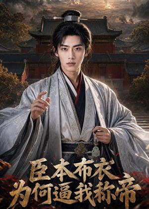 《臣本布衣,为何逼我称帝(78集)AI短剧(夸克网盘)》短剧封面