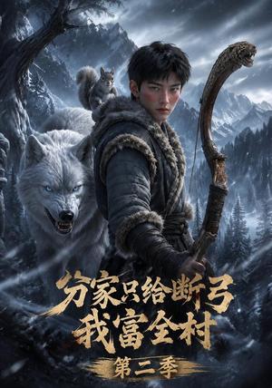 《分家只给断弓,我富全村第二季(56集) AI短剧(夸克网盘)》短剧封面