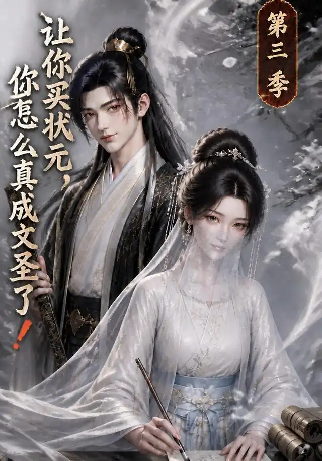 让你买状元,你怎么真成文圣了!第三季 《让你买状元,你怎么真成文圣了!第三季》短剧封面