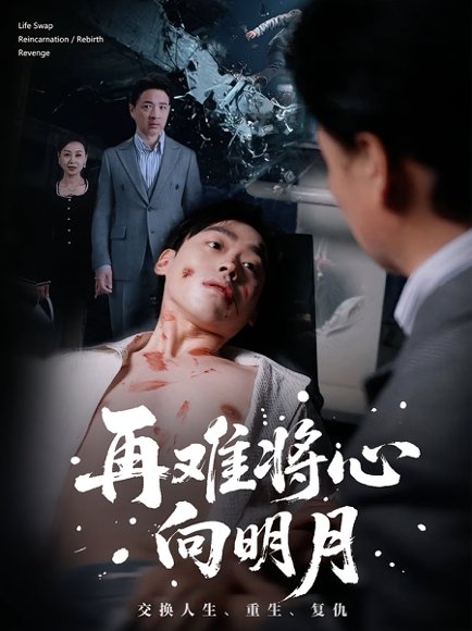 《再难将心向明月》短剧封面