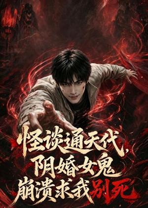 《怪谈通天代，阴婚女鬼崩溃求我别死（65集）AI短剧（夸克网盘）》短剧封面