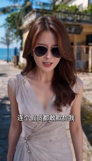 《心动海岛:破产日记与装穷指南(54集)(夸克网盘)》短剧封面