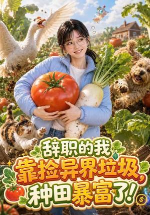 《辞职的我靠捡异界垃圾，种田暴富了！（116集）（夸克网盘）》短剧封面