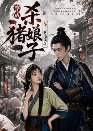《穿成杀猪娘子，救下在逃侯爷（60集）（夸克网盘）》短剧封面